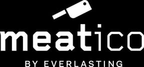 Meatico by Everlasting with cleaver over words