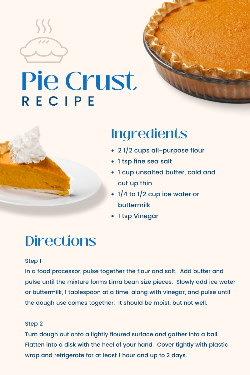 Pace - Pie Crust Recipe